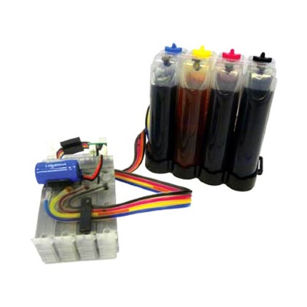 СНПЧ заправленная для EPSON T10/T11/T13/T21/TX110/TX111/TX210/TX200 (T1051-T1054) NG-T10/TX121 UNIJET (Ninestar)