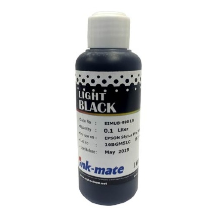 Чернила для EPSON (T6367) St Pro 7900/9900 (100мл, light black,Pigment) EIM-990LB Ink-Mate