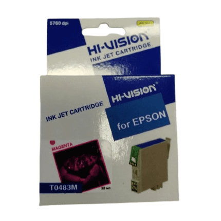 Картридж совместимый (аналоговый) для Epson T0483 (EPI-10048M) Magenta HI VISION