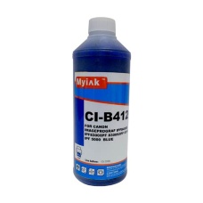 Чернила для CANON (PFI-102B/104B/303B) imagePROGRAF iPF8400D/iPF605/iPF710/iPF750/iPF760/iPF765/iPF510/iPF500 (1л,blue Dye ) CI-B412 MyInk