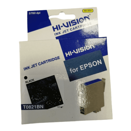 Картридж совместимый (аналоговый) для Epson T0821 Blak( EPI-10081B) HI VISION