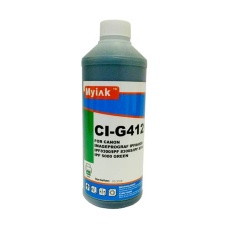 Чернила для CANON (PFI-102G/104G/303G) imagePROGRAF iPF8400D/iPF605/iPF710/iPF750/iPF760/iPF765/iPF510/iPF500 (1л,green) CI-G412 MyInk