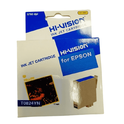 Картридж совместимый (аналоговый) для Epson T0824( EPI-10084Y )Yellow HI VISION   