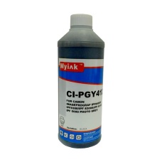 Чернила для CANON (PFI-102PGY/104PGY/303PGY) imagePROGRAF iPF8400D/iPF605/iPF710/iPF750/iPF760/iPF765/iPF510/iPF500 (1л,photo grey) CI-PGY412 MyInk