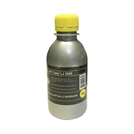 Тонер для HP Color LJ 1600/2600n/2605 (фл,90,желт,Polyester,TMC2600, IMEX) Silver ATM