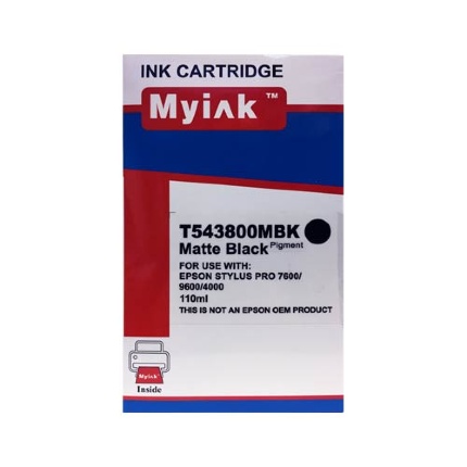 Картридж для (T5438) EPSON St Pro 7600/9600  ч. матовый  MyInk