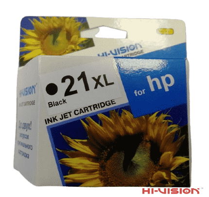 Картридж совместимый для Hewlett Packard №21(С9551А) чёрный HI Vision