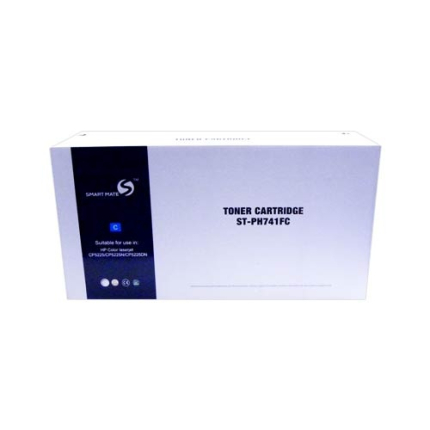 Картридж для HP Color LJ CP 5225  CE741A син (7,3K) Smart Mate