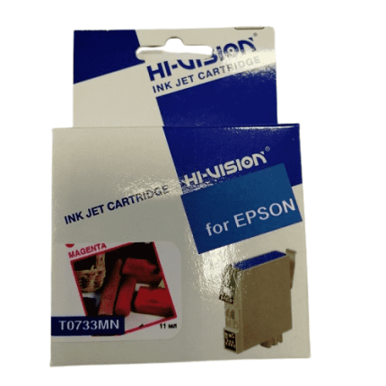 Картридж совместимый (аналоговый) для Epson T0733 Magenta HI VISION