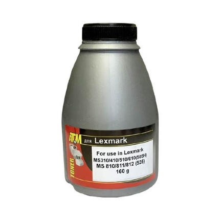 Тонер для Lexmark  MS310/410/510/610/810 (фл,160,6К) Silver ATM