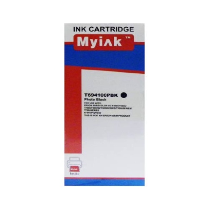 Картридж для (T6941) EPSON SureColor SC-T3200/T5200/T7200 фото ч (675ml, Pigment) MyInk