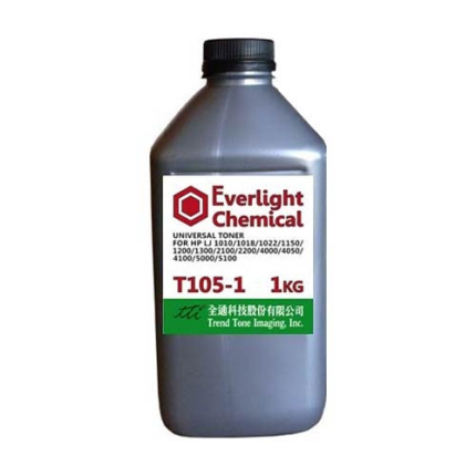 Тонер для HP Универсал тип T105-1 (фл,1кг,Everlight/TTI) Silver ATM