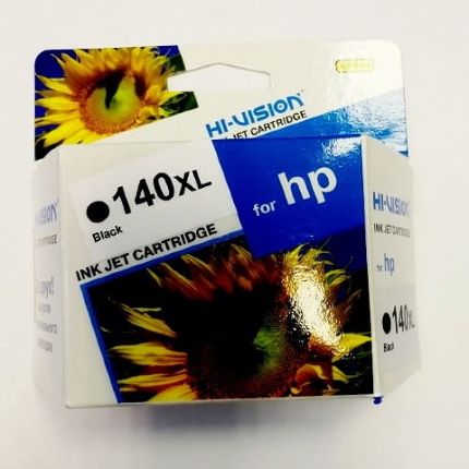 Картридж совместимый (аналоговый) для "Hewlett-Packard" №140XL (CB335HE / CB336HE) Black HI VISION 