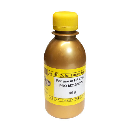 Тонер для HP Color LJ M252/ M277 (фл,60,желт,Chemical MKI) Gold ATM