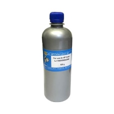 Тонер для HP Color LJ 1500/2500/2550 (фл,150,син,Polyester,TMC013, IMEX) Silver ATM