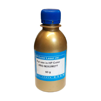 Тонер для HP Color LJ M252/ M277 (фл,60,син,Chemical MKI) Gold ATM
