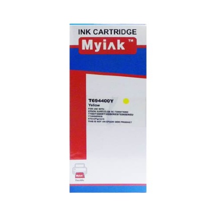 Картридж для (T6944) EPSON SureColor SC-T3200/T5200/T7200 желт (675ml, Pigment) MyInk