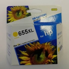 Картридж совместимый (аналоговый) для Hewlett-Packard №655Y (CZ112AE) Yellow HI VISION