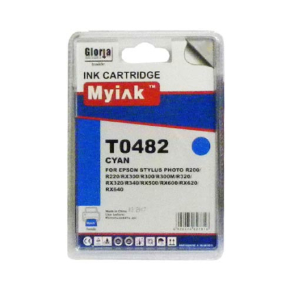 Картридж для (T0482) EPSON R200/300/RX500/600 син (16ml, Dye) MyInk