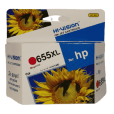 Картридж совместимый (аналоговый) для Hewlett-Packard №655M (CZ111AE) Magenta HI VISION