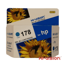 Картридж совместимый (аналоговый) для Hewlett-Packard №178XL (CB323HE / CB318HE) Cyan HI VISION
