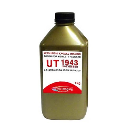Тонер для HP Универсал UT 1943 (фл,1кг,Polyester,MITSUBISHI/MKI) Gold ATM
