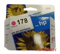Картридж совместимый (аналоговый) для Hewlett-Packard №178XL (CB324HE / CB319HE) Magenta HI VISION
