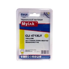 Картридж для CANON  CLI-471XLY PIXMA MG7740/6840/5740 желт MyInk