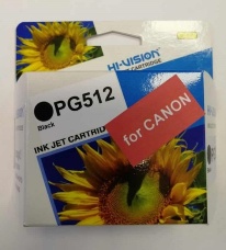 Картридж совместимый (аналоговый) для Canon PG-512 Black HI VISION