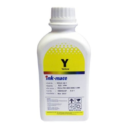 Чернила для EPSON (T6054) St Pro 4880 (500мл, yellow,Pigment) EIM-188Y Ink-Mate