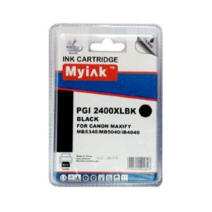 Картридж для CANON  PGI-2400XLBK MAXIFY MB5340/MB5040/iB4040 ч (74,6ml, Pigment) MyInk