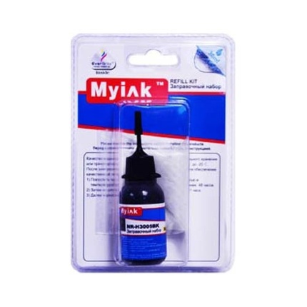 Заправочный набор HP для картриджей c печатающей головкой  (1x30ml,ч,Pigment) NR-H3005BK MyInk