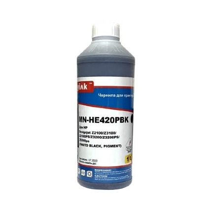 Чернила для HP ( 70) C9449A (1л,photo black, Pigment) HE420PBK MyInk
