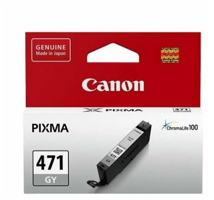 Картридж Canon CLI-471GY (0404C001) (6.5ml)