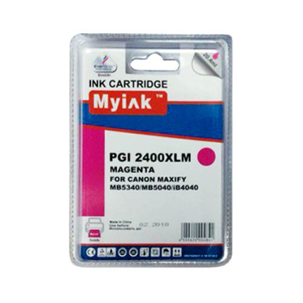Картридж для CANON  PGI-2400XLM MAXIFY MB5340/MB5040/iB4040 кр (20,4ml, Pigment) MyInk