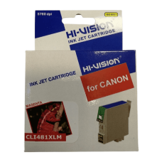Картридж совместимый (аналоговый) для Canon CLI-481M XL   Magenta HI VISION