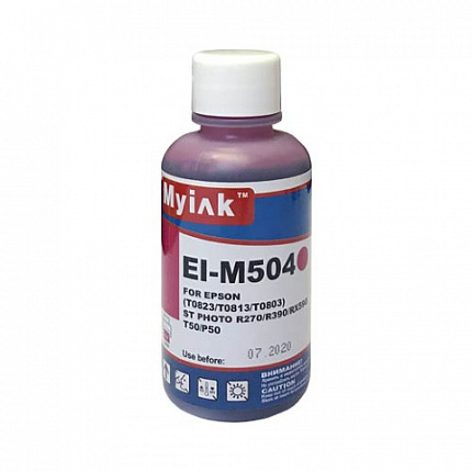 Чернила для EPSON (T0823/T0813/T0803) St Photo T10/T50/P50/R200/R270/RX590 (100мл,magenta) EI-M504 Gloria™ MyInk