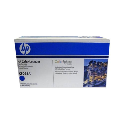 Картридж для HP Color LJ CM 4540 CF031A (646A) син (12,5K) (o)