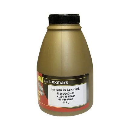 Тонер для Lexmark  E 260/360/460/250/450/X264/364/464 (фл,145) Gold ATM