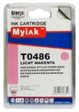 Картридж для (T0486) EPSON, Ligt-Magenta (16ml) совместимый MyInk