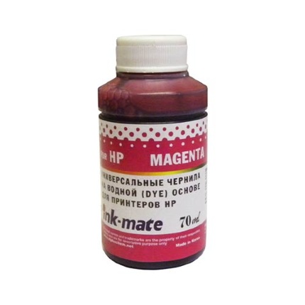 Чернила универсальные для HP (70мл, magenta, Dye) HIMB-UM Ink-Mate