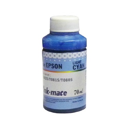 Чернила для EPSON (T0825 /T0815/T0805) St Photo R270/390/RX590/T50/P50 (70мл, light cyan, Dye) EIM-290C Ink-Mate