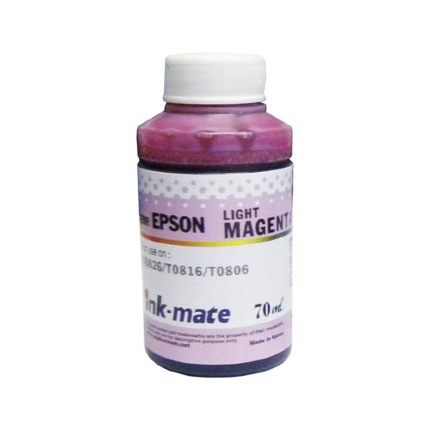 Чернила для EPSON (T0826/T0816/T0806) St Photo R270/390/RX590/T50/P50 (70мл, light magenta, Dye) EIM-290C  Ink-Mate