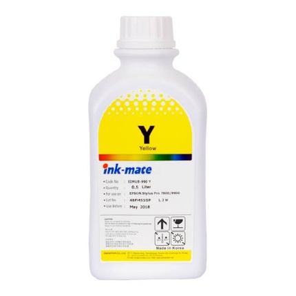 Чернила для EPSON (T6364) St Pro 7900/9900 (500мл, yellow,Pigment) EIM-990Y Ink-Mate