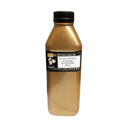 Тонер для HP Color LJ CP 5525/M775/CP5225 (фл,250,ч,Chemical MKI) Gold ATM