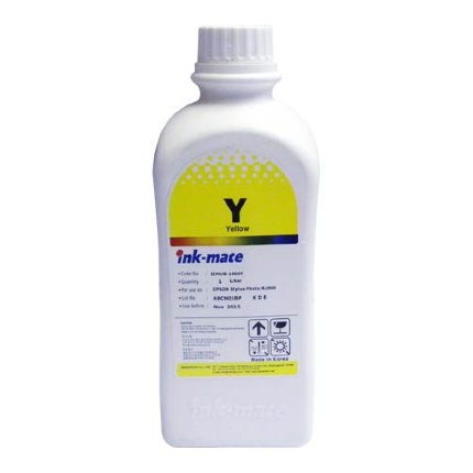 Чернила для EPSON (T0874) (1л, yellow, Pigment)  EIMUB-1900Y Ink-Mate