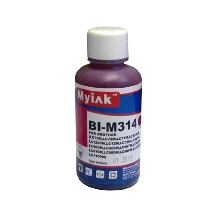 Чернила для Brother LC1240M (100мл,magenta) BI-M314 Gloria™ MyInk