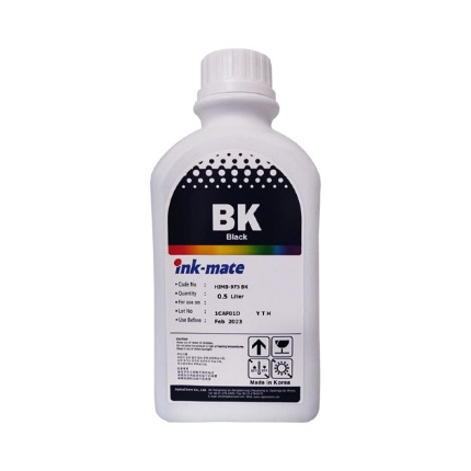 Чернила для HP (973) X452dw/X477dw/x577dw/x576dw (500мл, black, Pigment) HIM-973PBk Ink-Mate