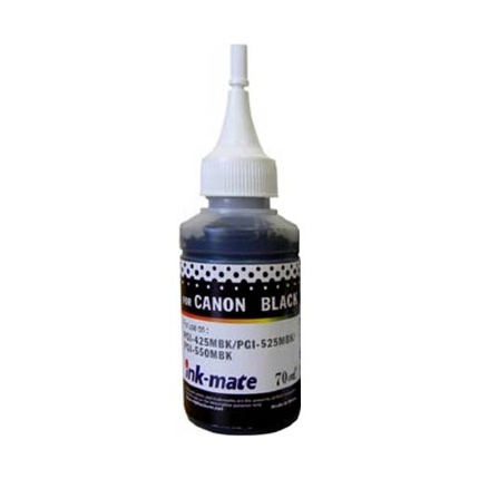 Чернила для CANON PGI-425MBK/ PGI-525MBK/ PGI-550MBK (70мл, black, Pigment ) CIM-720MB Ink-Mate