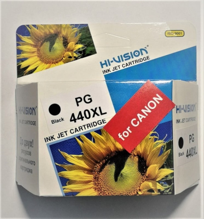 Картридж для CANON PG-440XL (18мл.) черный HI-Vision